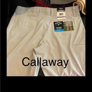 Men’s Callaway short pearl gray colored New with Tag